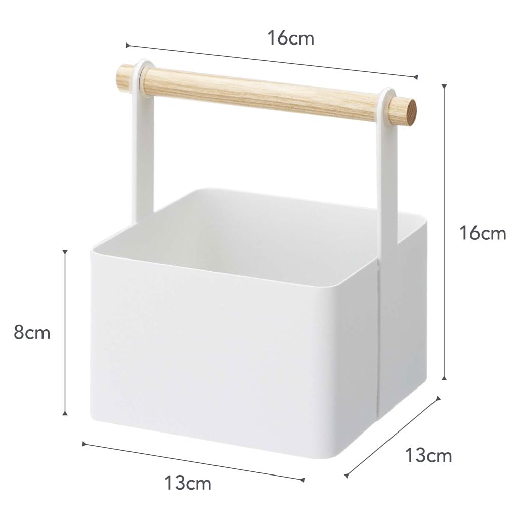 Small Steel Wood Storage Basket W906