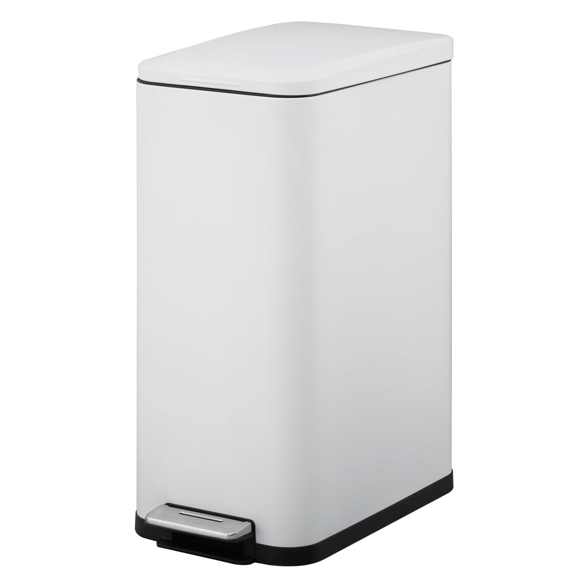 13.2 Gallon Stainless Steel Step Trash Can with Lid Q873380