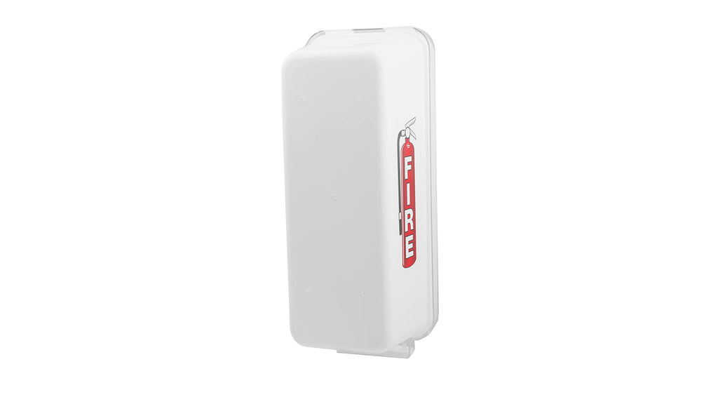 3 Pack White Wall-Mounted Fire Extinguisher Cabinet with Clear Pull-Cover T214946