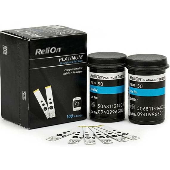 Blood Glucose Test Strips, 100 Count P50947