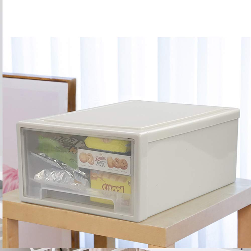 17.8 Quart 4 Pcs Plastic Stacking Storage Drawer U798668