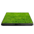 25" x 20" Artificial Grass Dog Potty with Removable Waste Tray W847573