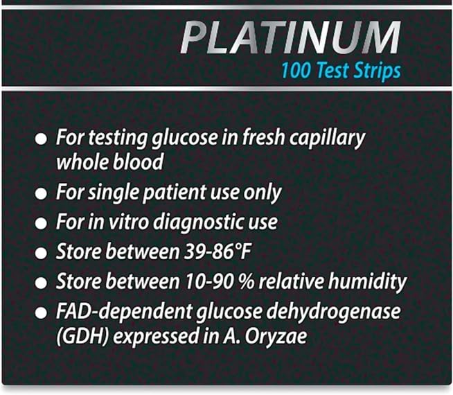 Blood Glucose Test Strips, 100 Count P50947