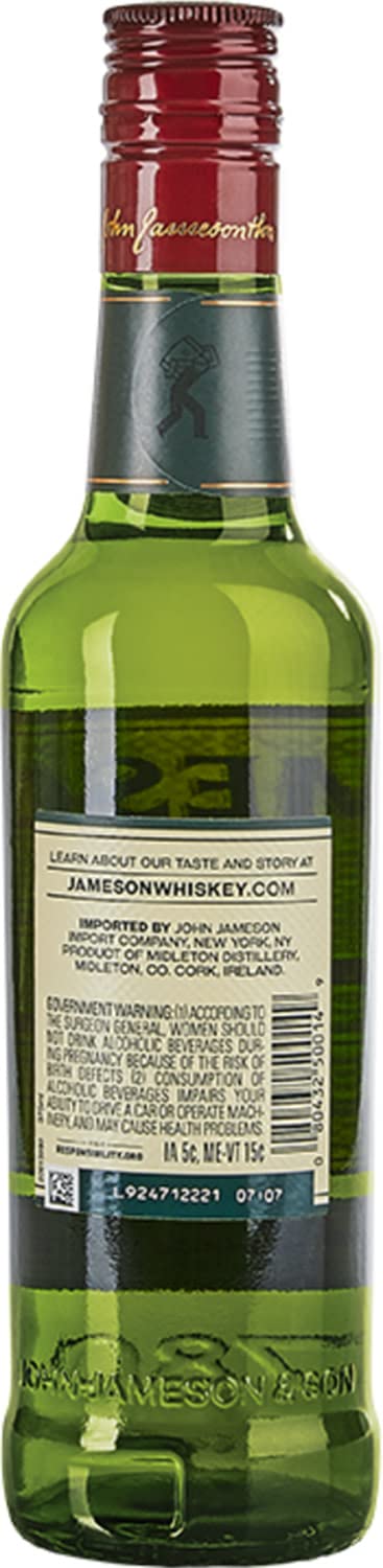 Irish Whiskey 80 Proof 375 ML G830