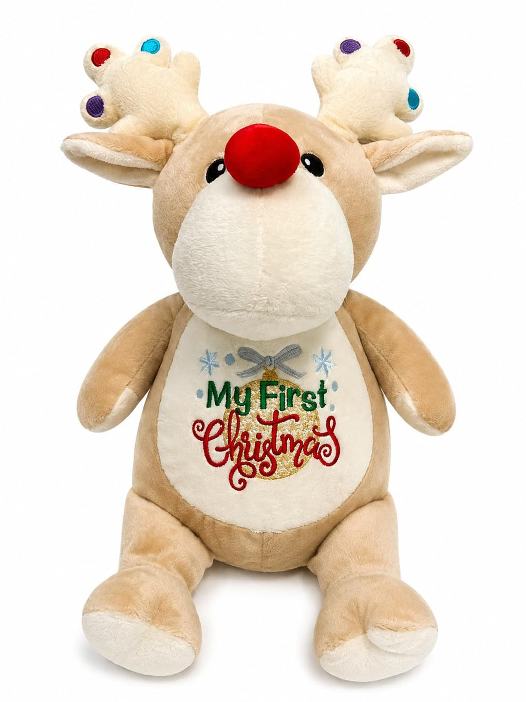 Embroidered My First Christmas Keepsake Plush S2397
