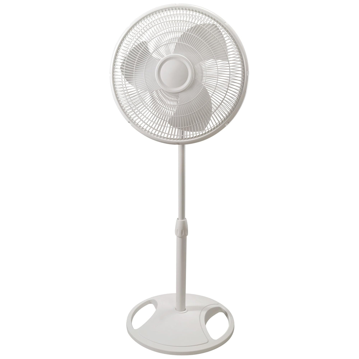 16" Oscillating 3-Speed Pedestal Fan White Y9719