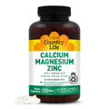 Calcium Magnesium Zinc with L-Glutamic Acid, 250 Tablets W3454