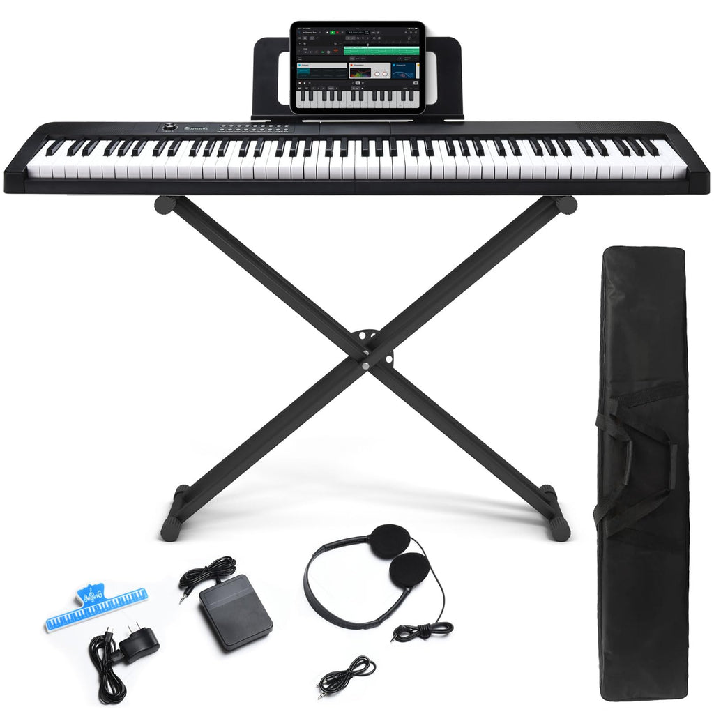 88 Key Digital Piano with Semi Weighted Keys Q24799