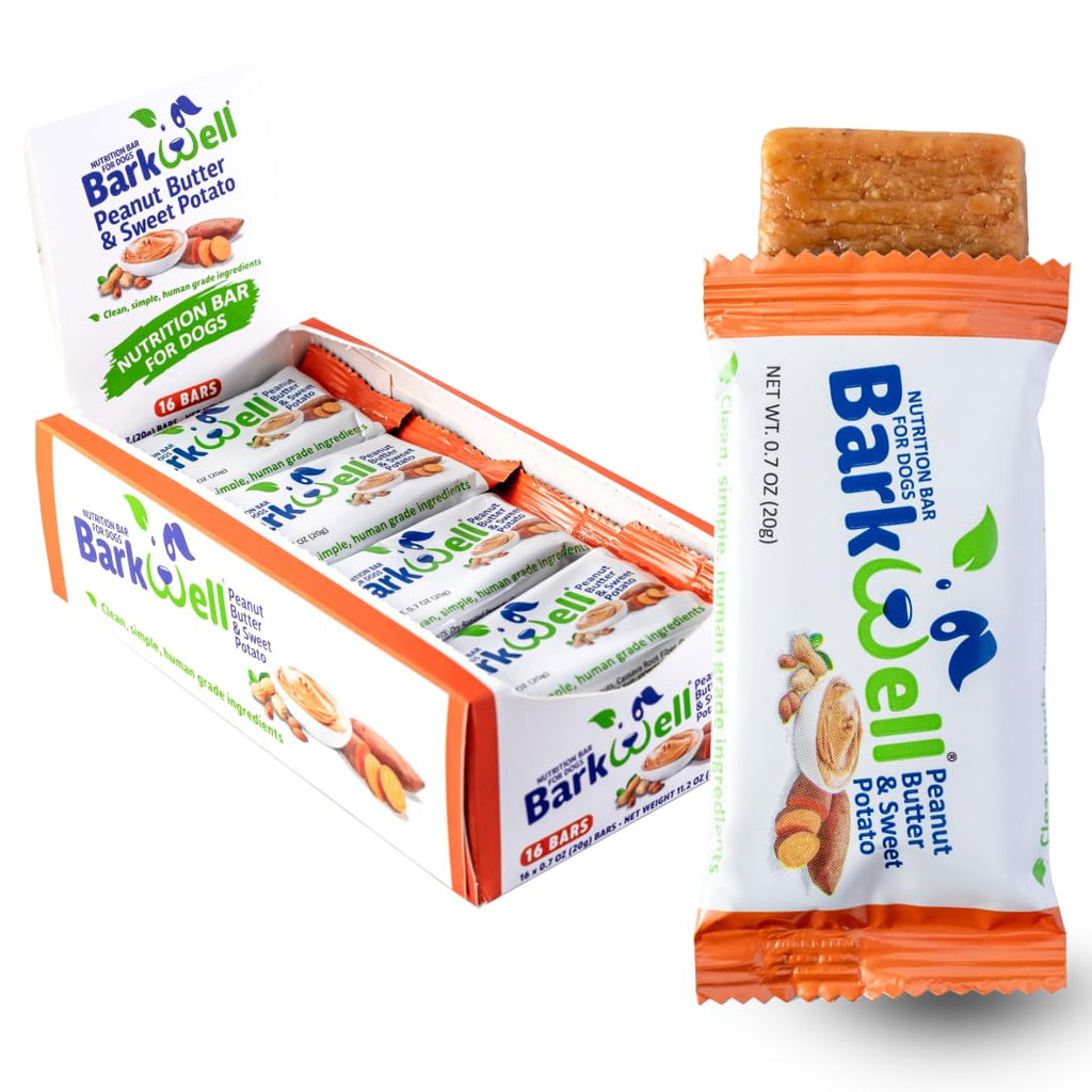 Peanut Butter Sweet Potato Dog Treats 16-Pack C346489