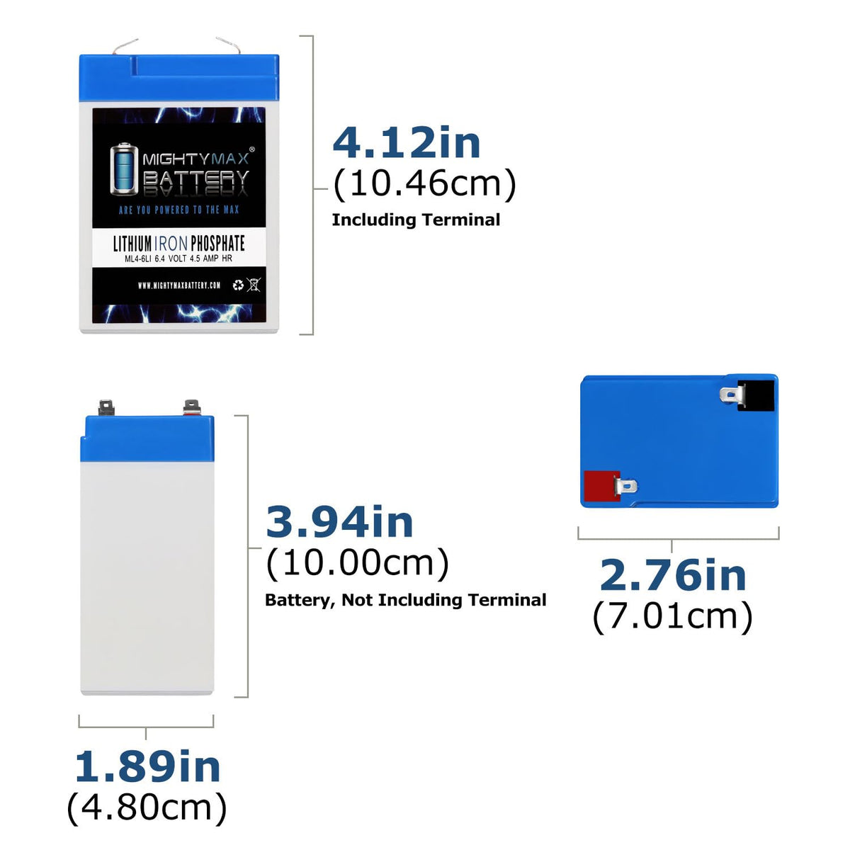 6V 4.5AH Lithium Replacement Battery J42342
