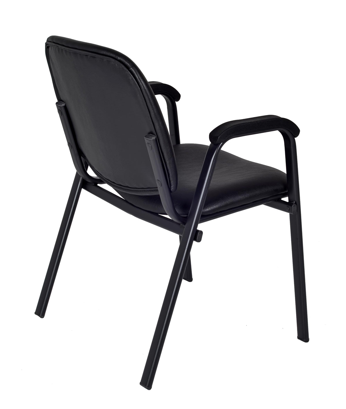 Vinyl Stacking Chair with Arms S73040