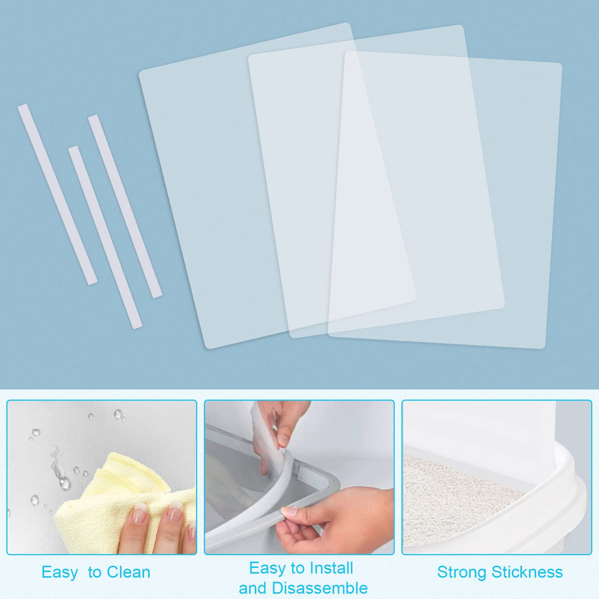 Cat Litter Box Pee Shields L370467