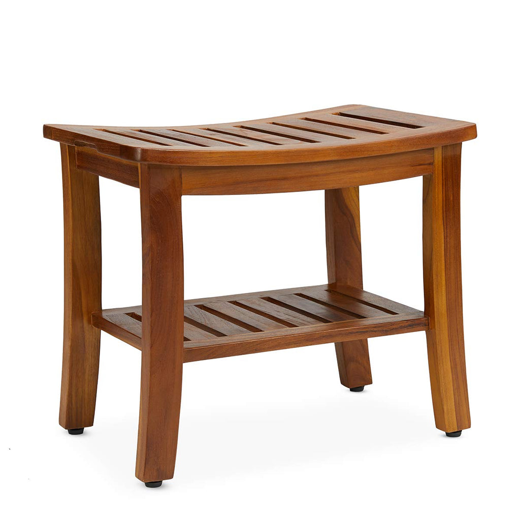 Teak Shower Bench & Stool U1409