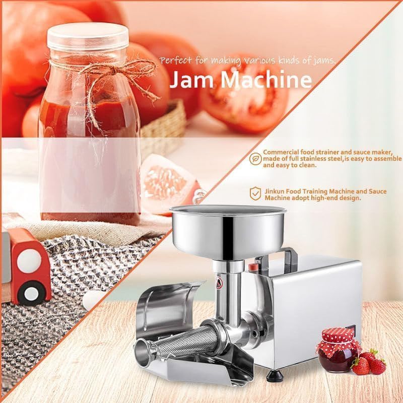 Electric Stainless Steel Tomato Strainer Food Milling Machine P499