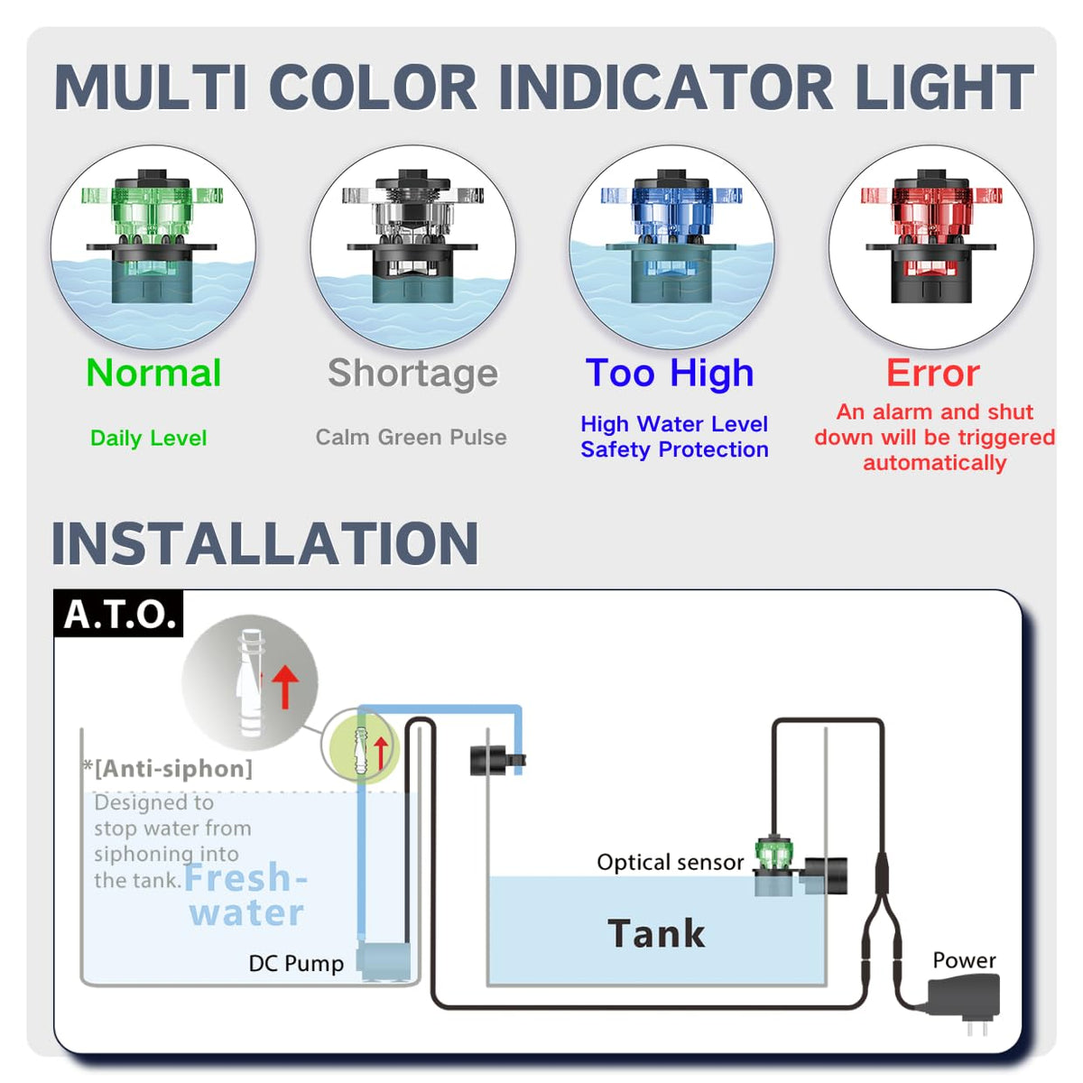 Aquarium Auto Top Off System D996