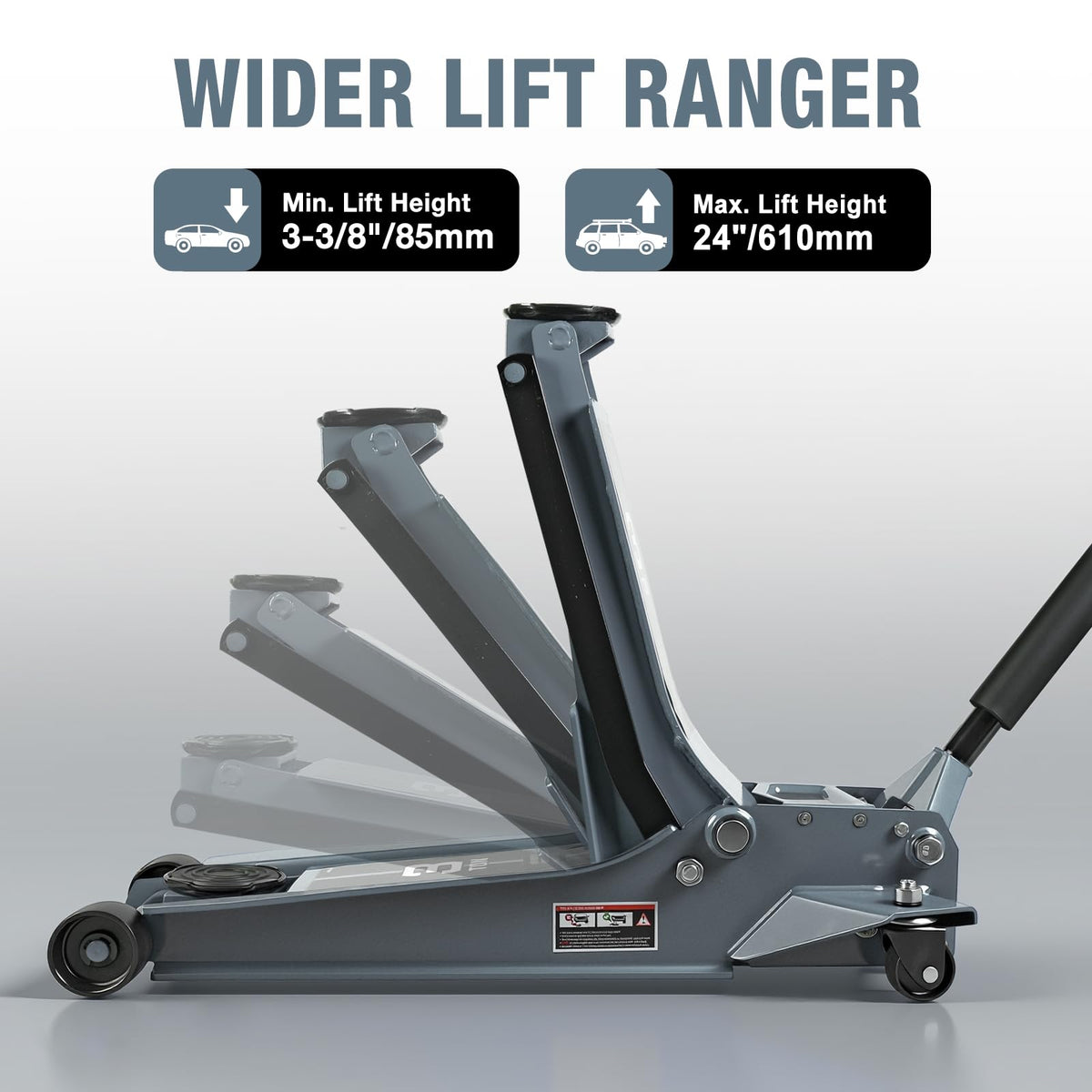 3 Ton Low Profile Hydraulic Floor Jack U964