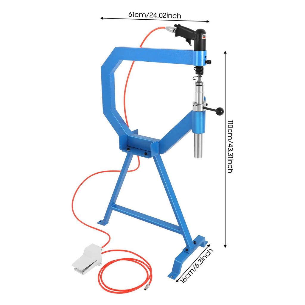 Pneumatic Planishing Hammer, 875-1350RPM Air Hammer K2602