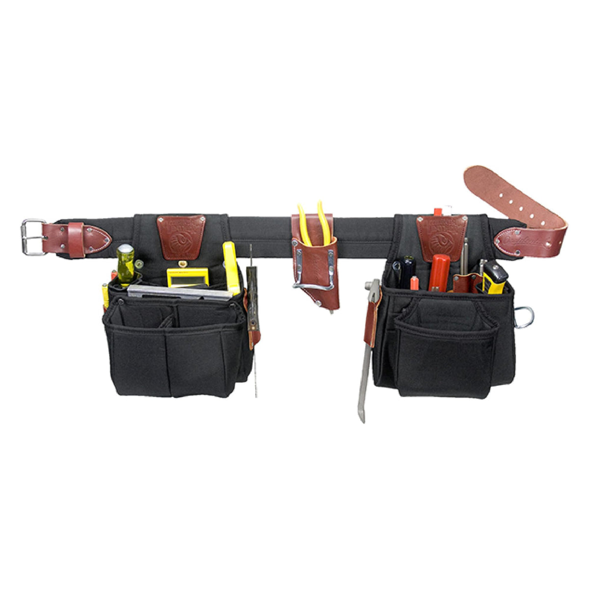 Leather Tool Belt Set with 25 Pockets N402402