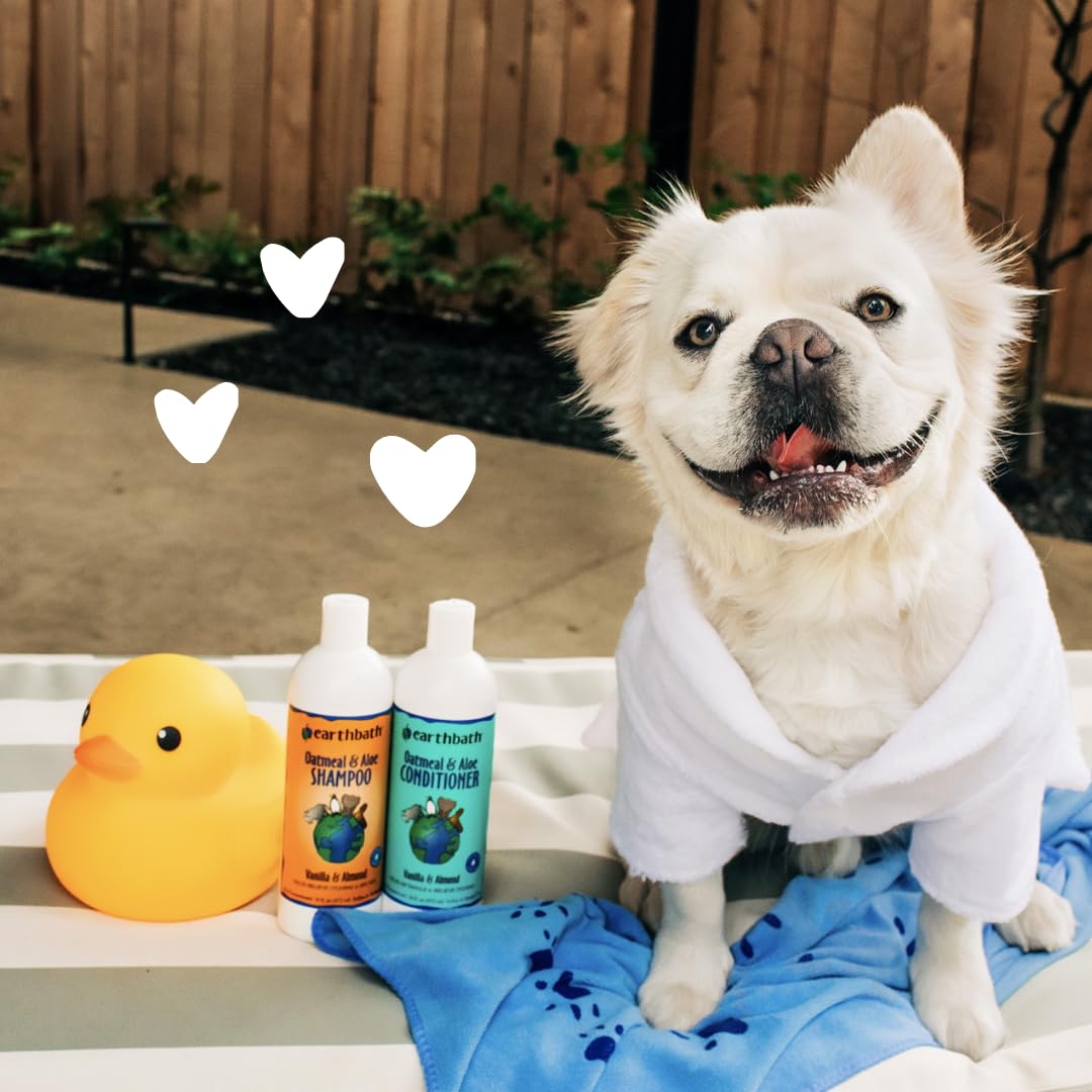Oatmeal & Aloe Dog Shampoo and Conditioner 16 Oz I911