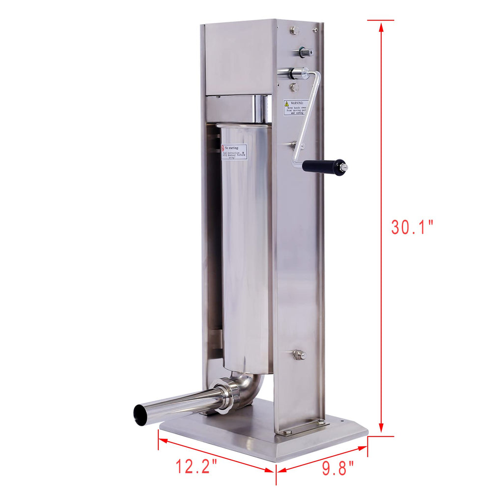 Stainless Steel 15lb Commercial Sausage Stuffer B55386
