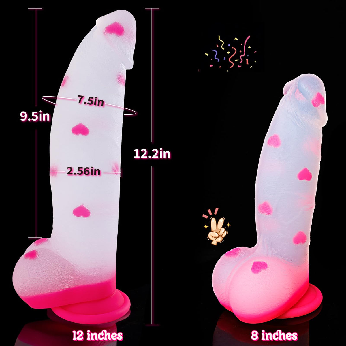 12" Huge Dildo H9826