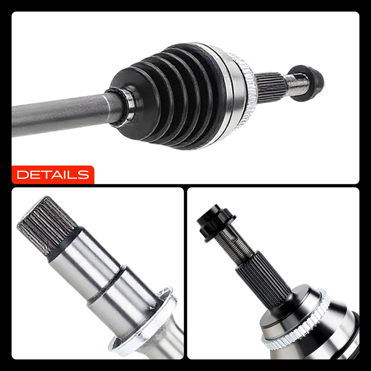 Front Right Passenger Side CV Axle Shaft Assembly B322