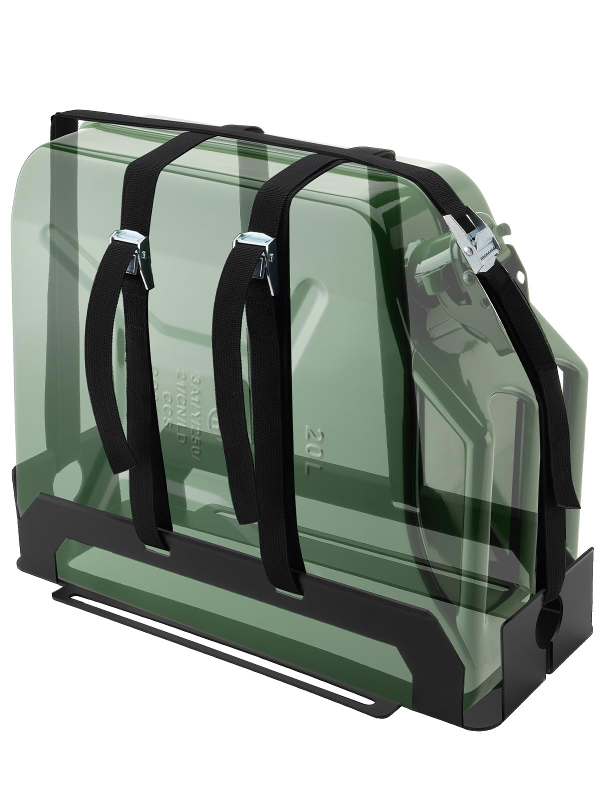 Heavy-Duty Jerry Can Holder with Webbed Strap M390536