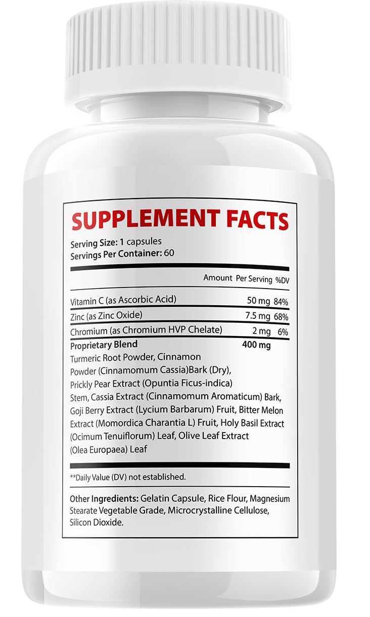 60 Capsules All Natural Formula B76781