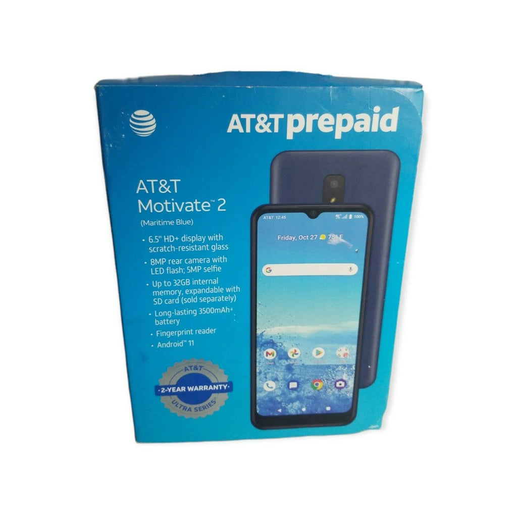 Maritime Blue 32GB 4G LTE Prepaid Smartphone M484