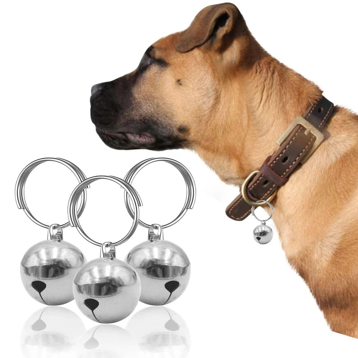 3 Pack Stainless Steel Pet Bells N355452