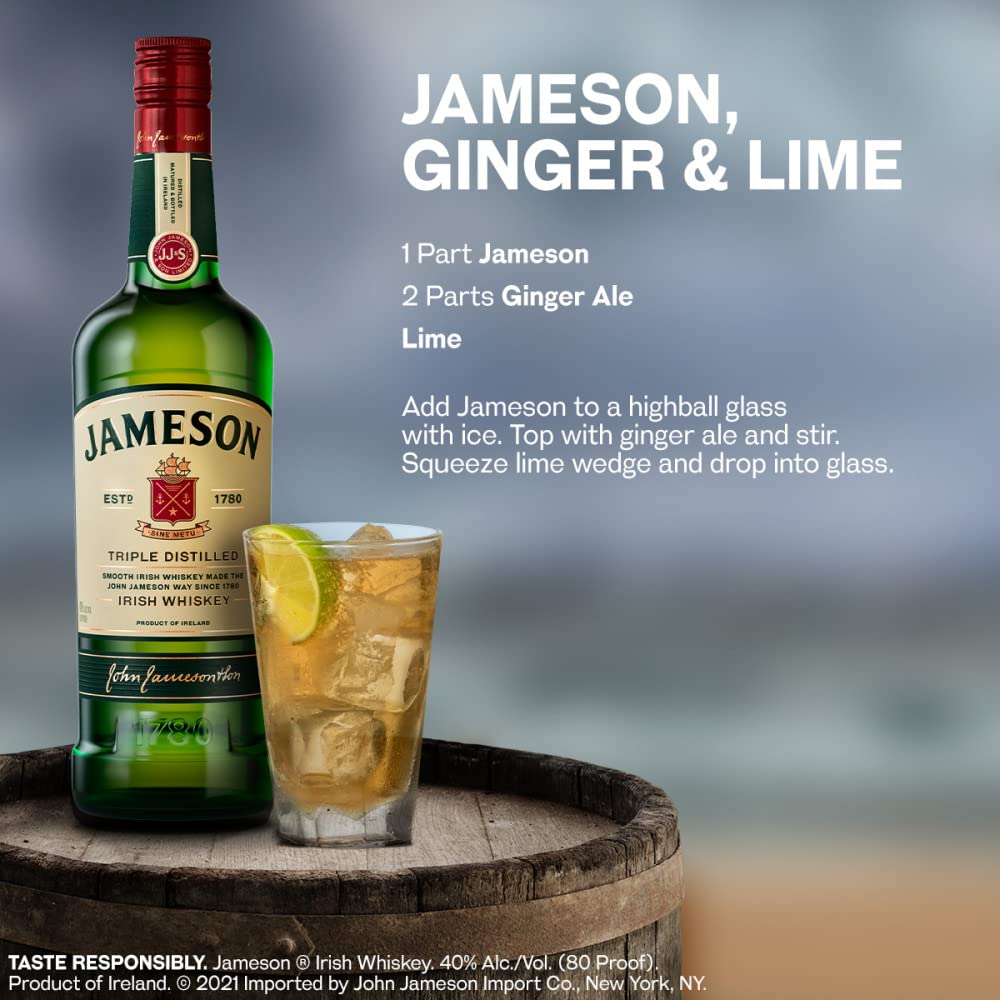 Irish Whiskey 80 Proof 375 ML G830