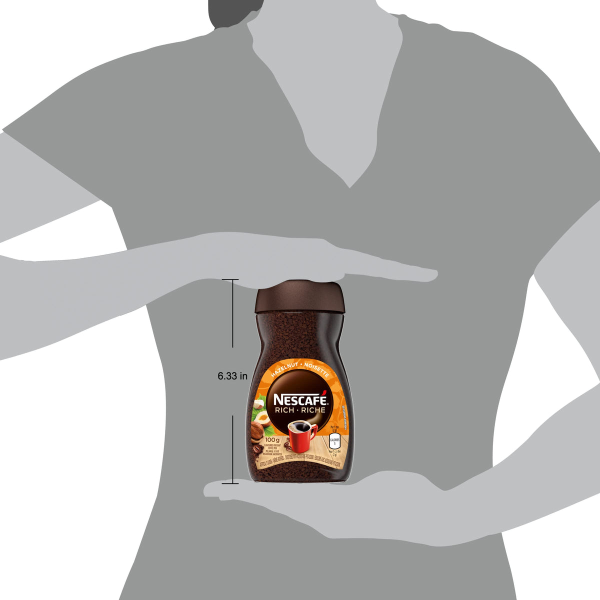 Instant Coffee 100g Hazelnut R161