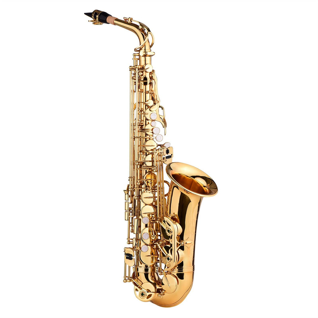 E Flat Alto Saxophone Brass Gold Lacquer W478