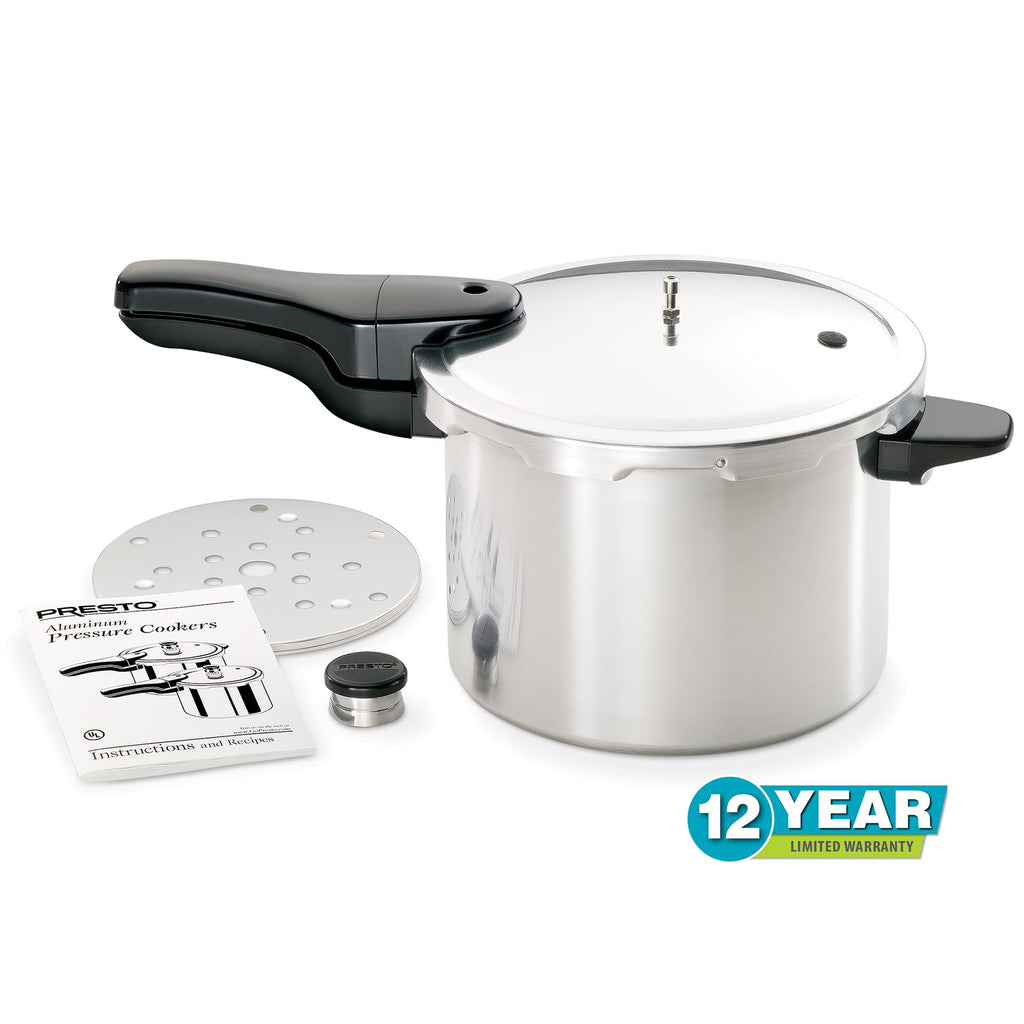 6-Quart Aluminum Pressure Cooker V123789