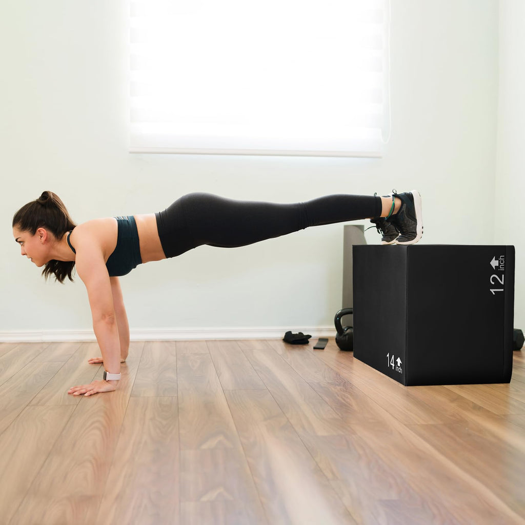 3 in 1 Foam Plyometric Jump Box F686650