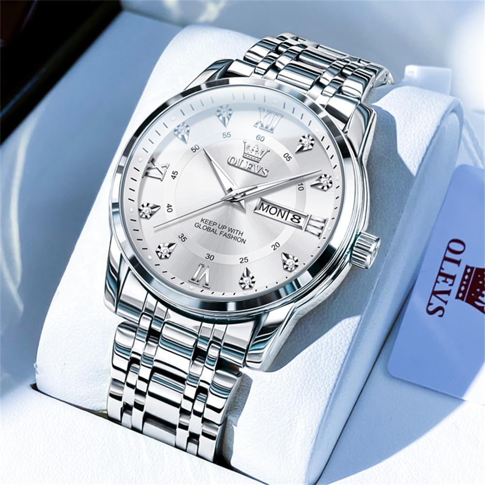 Waterproof Stainless Steel Quartz Dress Watch M308007
