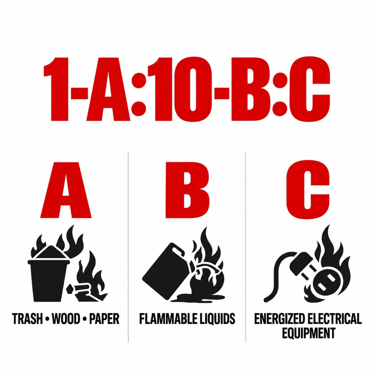 2.5 lb ABC Dry Chemical Fire Extinguishers 8-Pack N37609