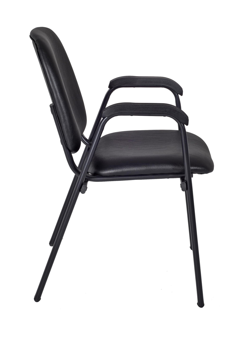 Vinyl Stacking Chair with Arms S73040