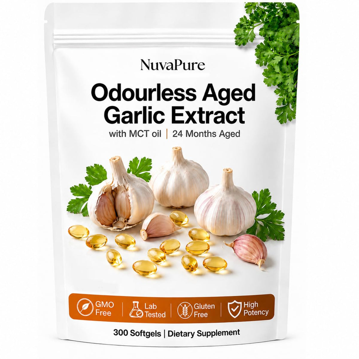 Aged Garlic 300 Softgels W688904