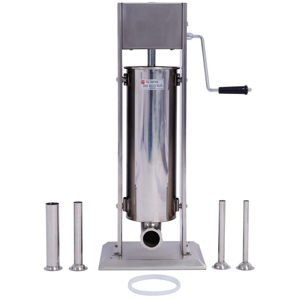Stainless Steel 15lb Commercial Sausage Stuffer B55386