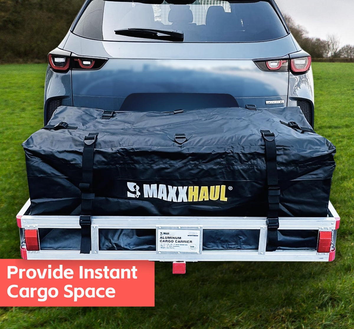 Aluminum Cargo Carrier 500 lb Capacity for 2" Hitches K389