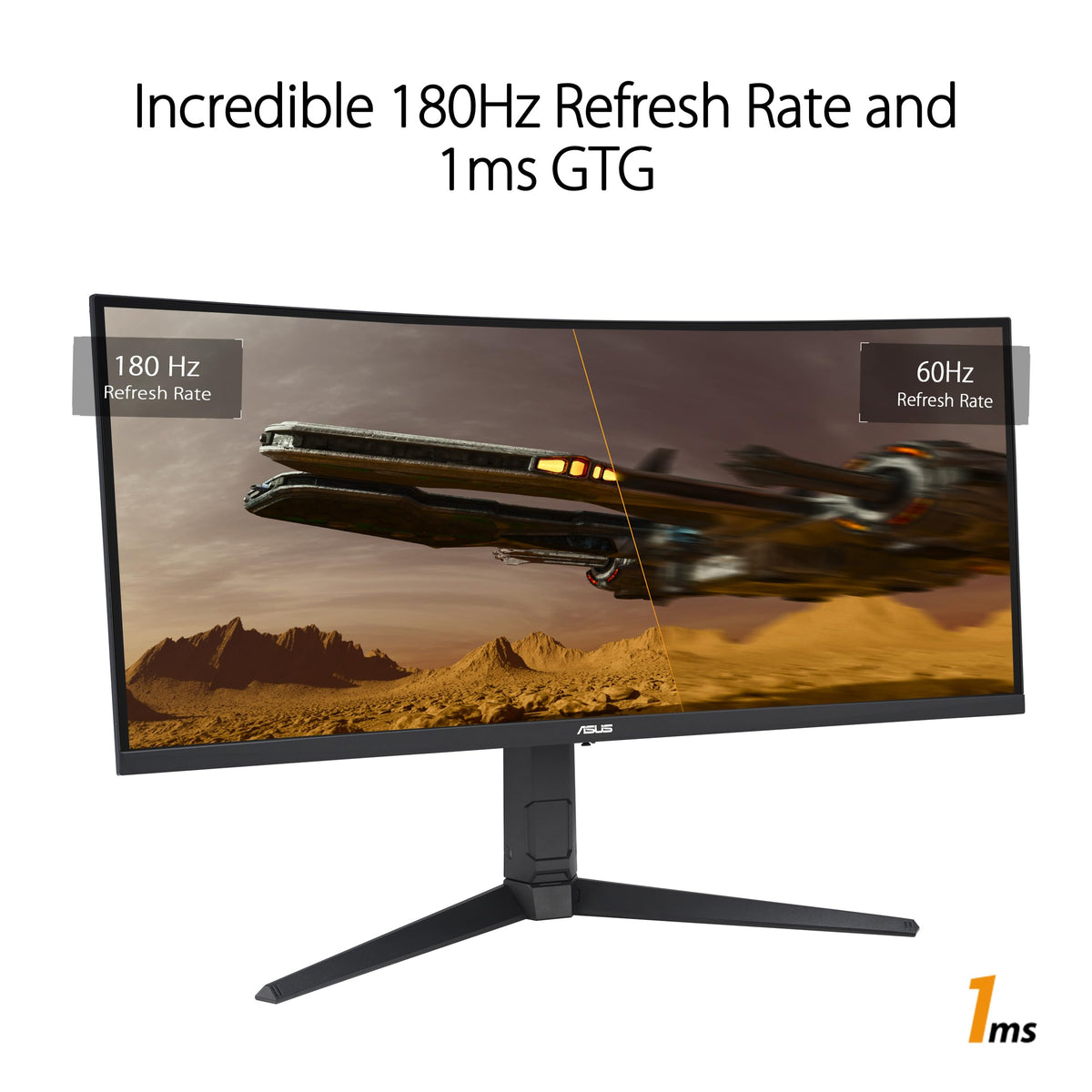 34” 1440P Curved Gaming Monitor A669