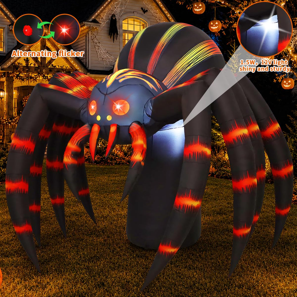 7FT Halloween Inflatables Yard Decor with LEDs U88059