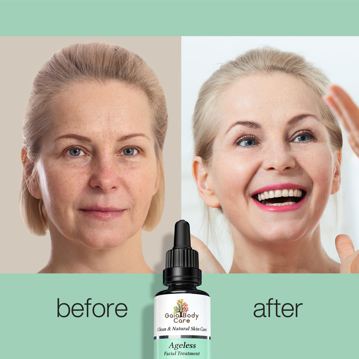5% Bakuchiol Oil Organic Facial Oil 1oz Rose B259607
