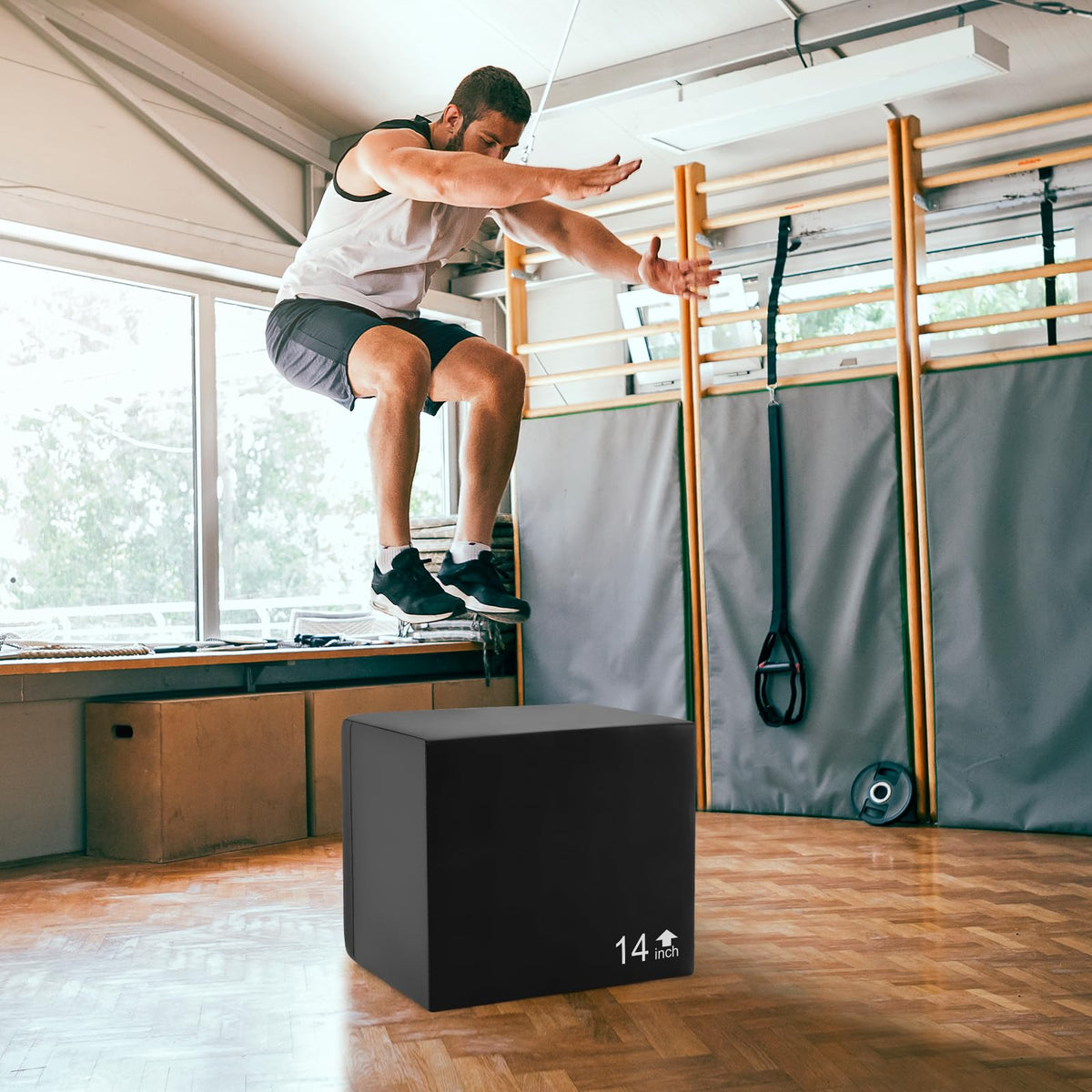 3 in 1 Foam Plyometric Jump Box F686650