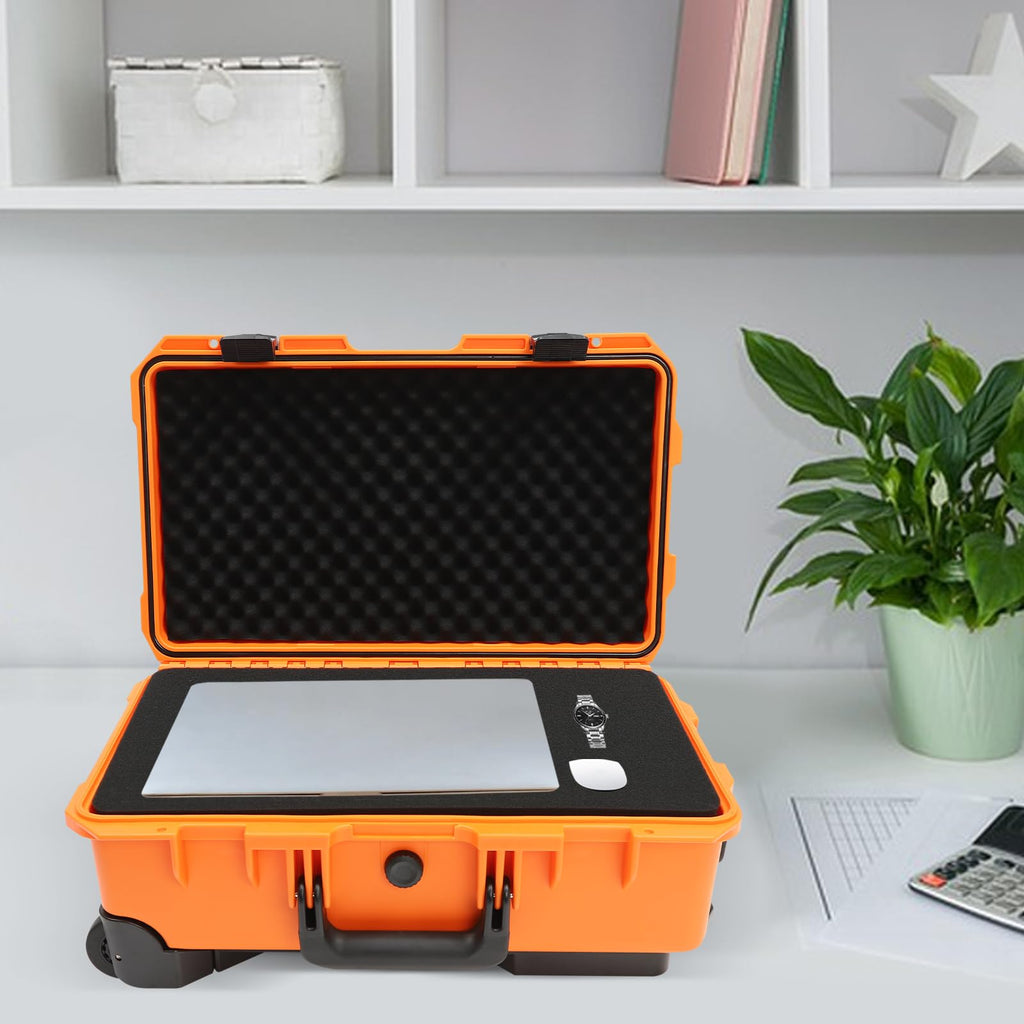 22" Rolling Waterproof Hard Camera Case with Customizable Foam A2637