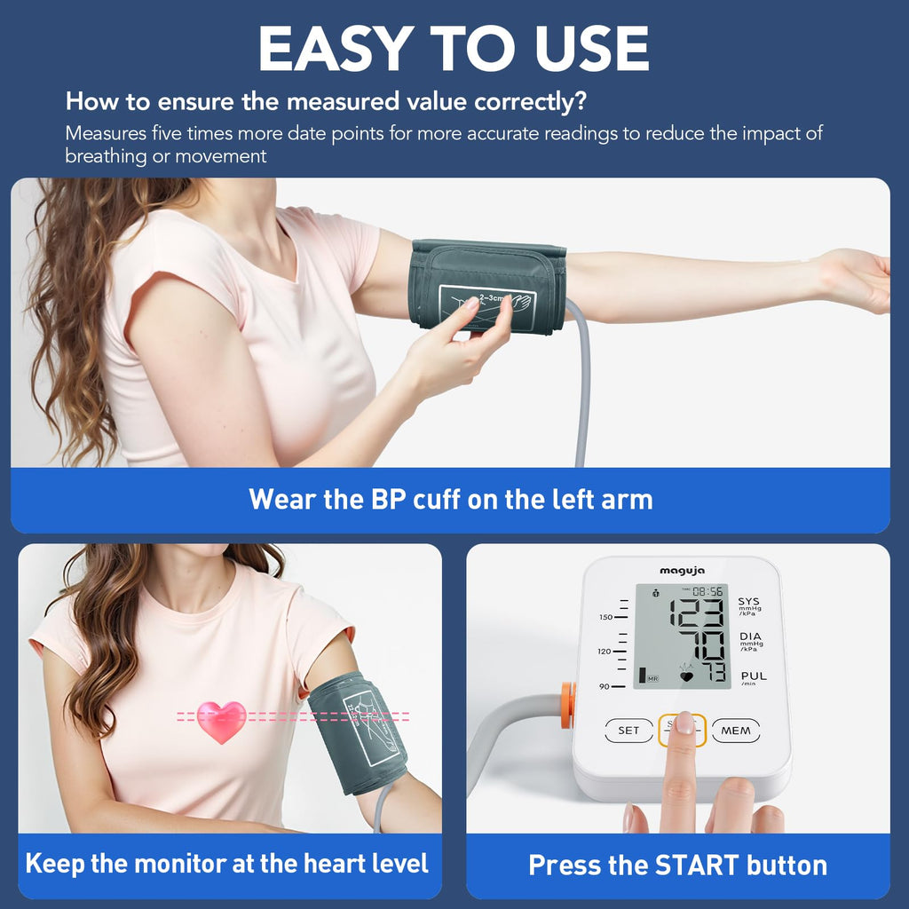 Blood Pressure Monitors with Large Cuff V25436