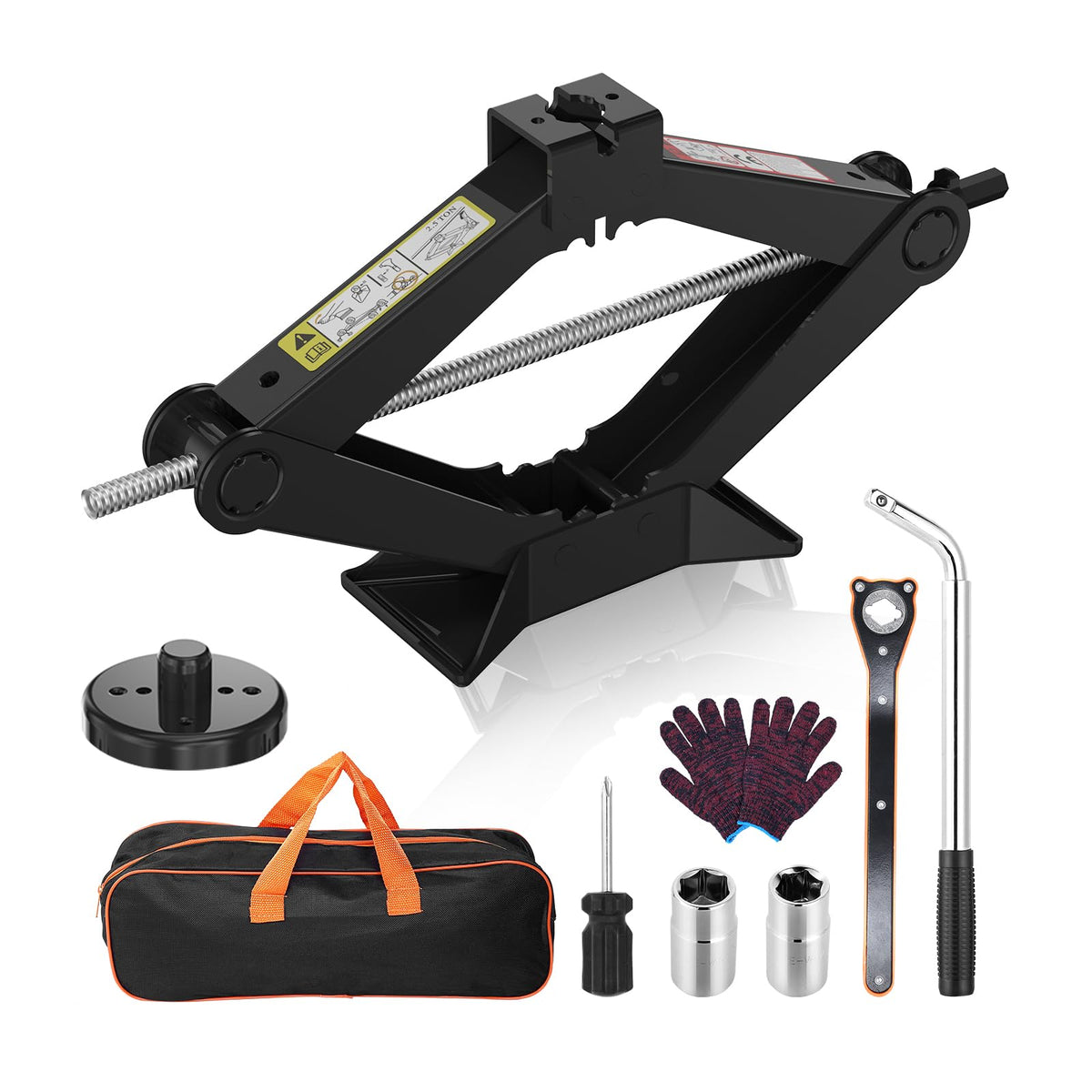 Scissor Car Jack Kit 2.5 Ton I77222