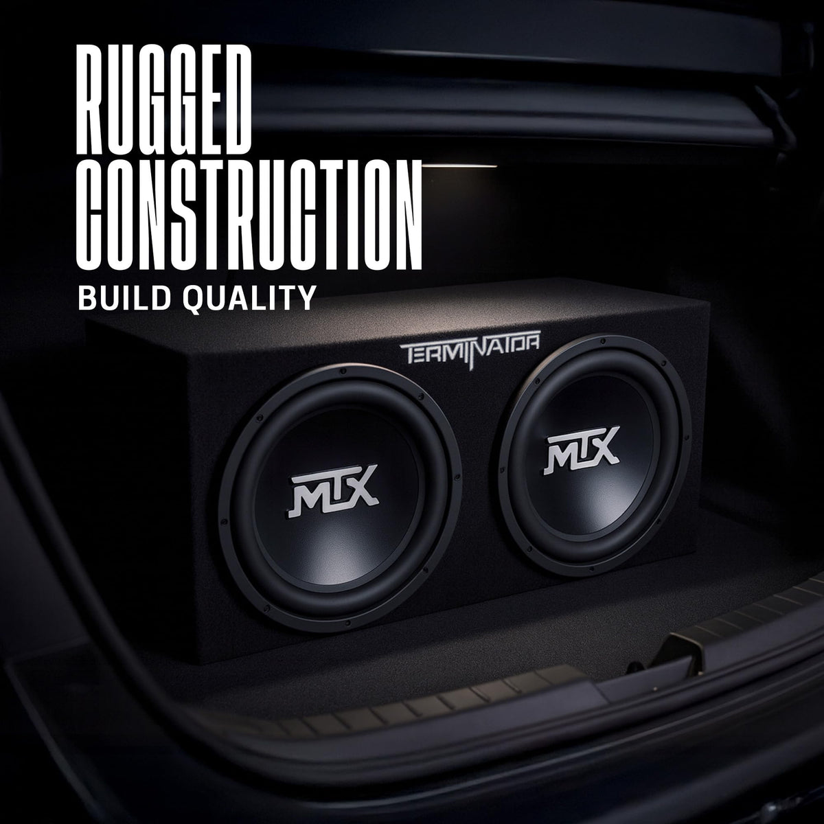 Dual 12" Subwoofers Loaded Enclosure L36510