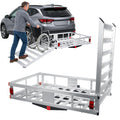 50 × 30 × 9in Aluminum Hitch Cargo Carrier X423940